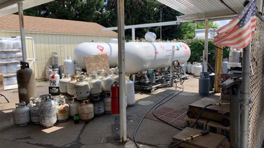 propane tanks
